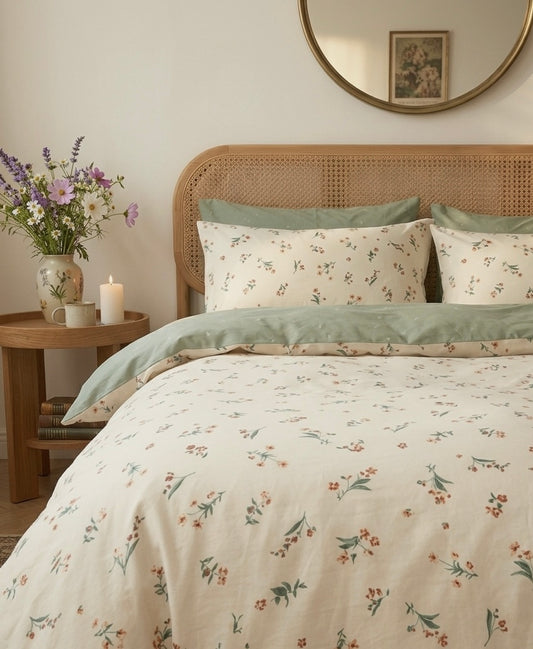 Rhea Cotton Quilt Cover Set