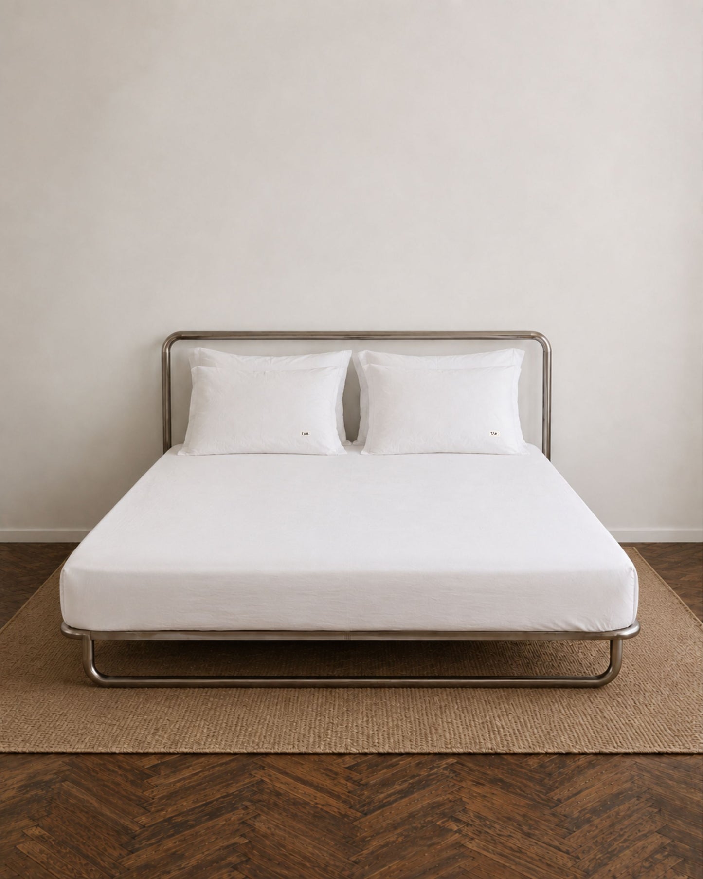 Talia White Fitted Sheet
