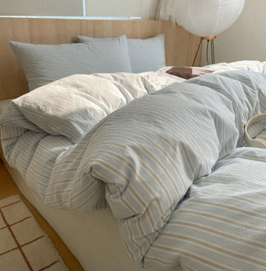 Tabitha Washed Cotton Quilt Cover Set