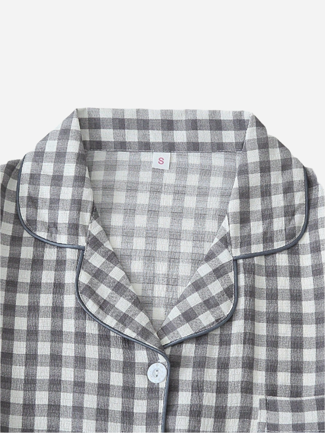 Gingham Pyjama Set
