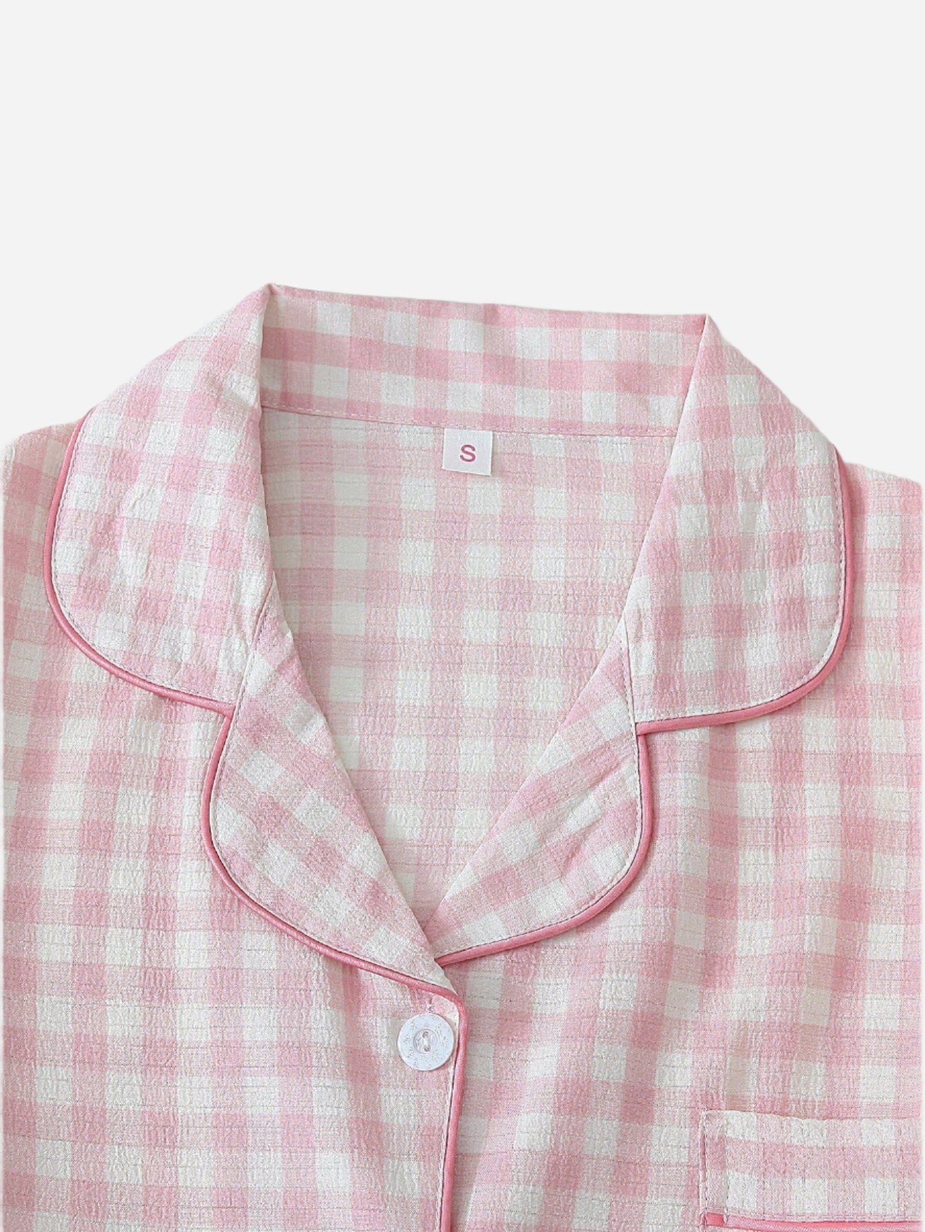 Gingham Pyjama Set