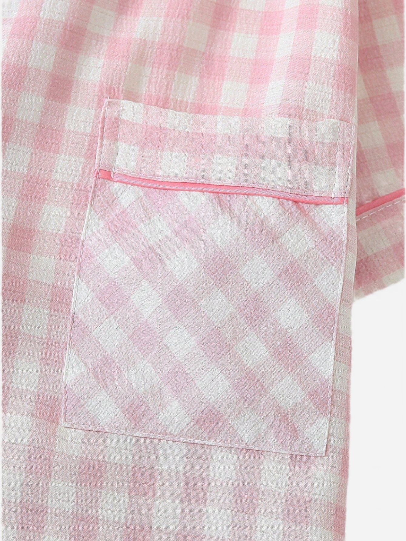 Gingham Pyjama Set