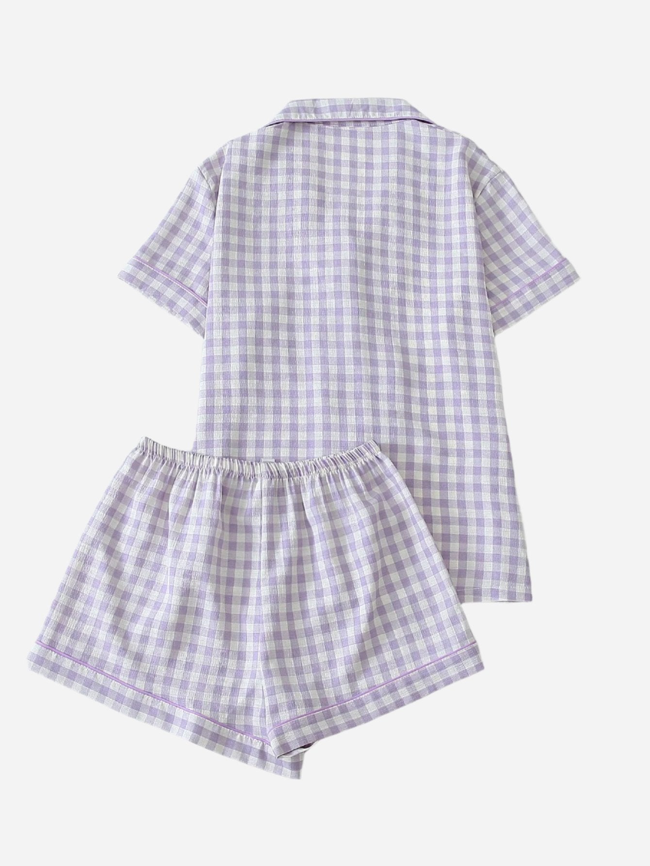 Gingham Pyjama Set