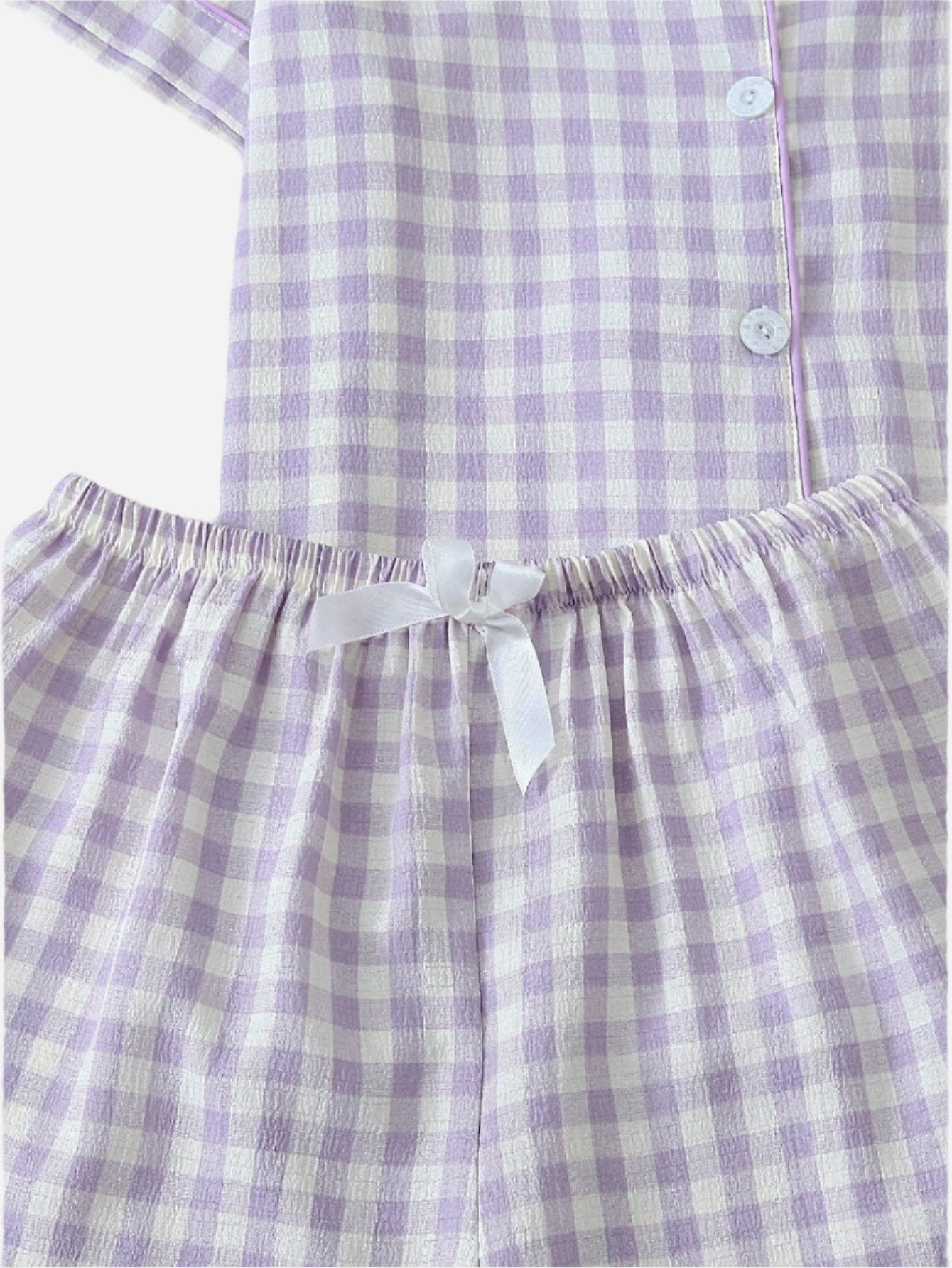 Gingham Pyjama Set