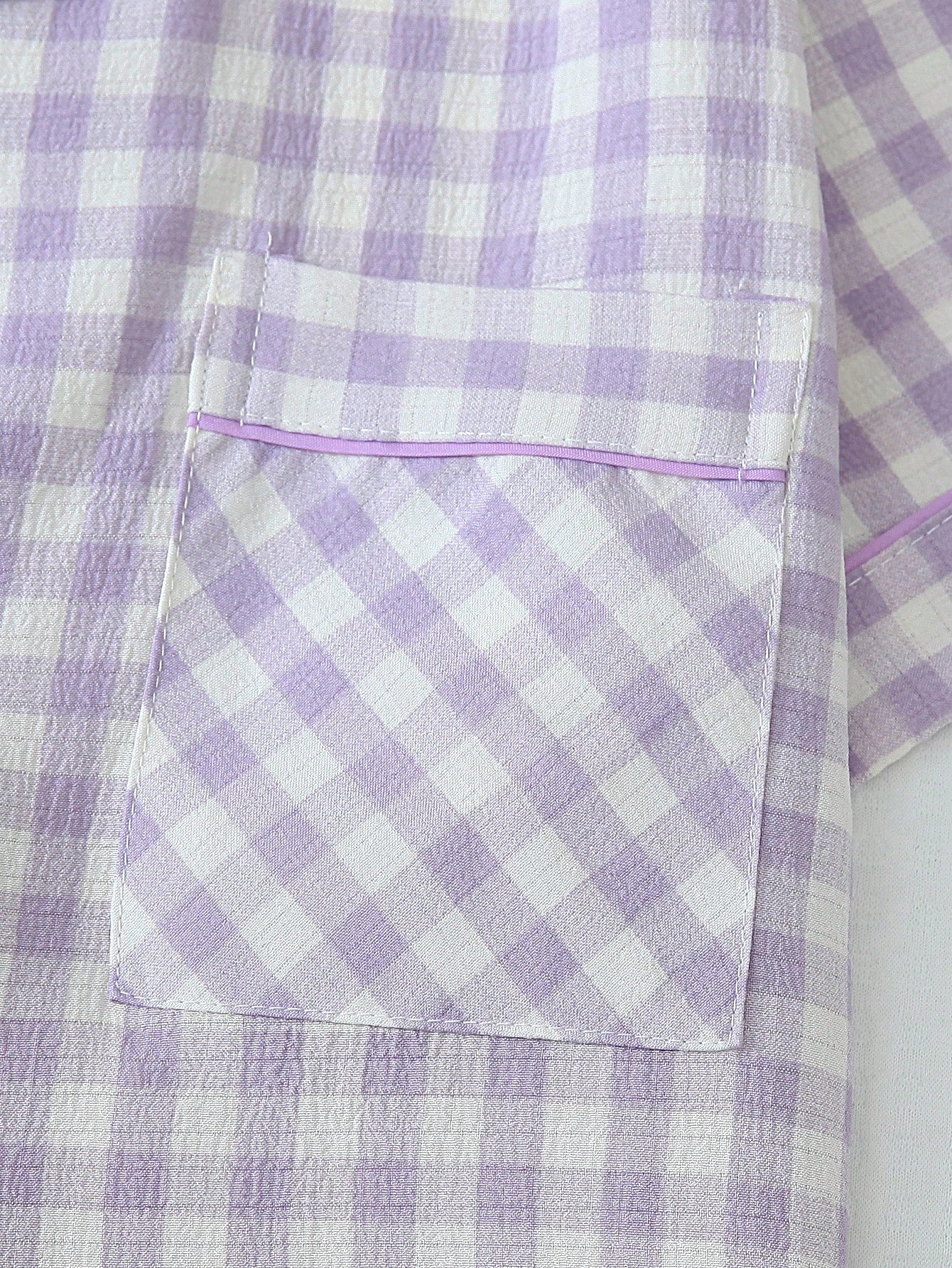 Gingham Pyjama Set