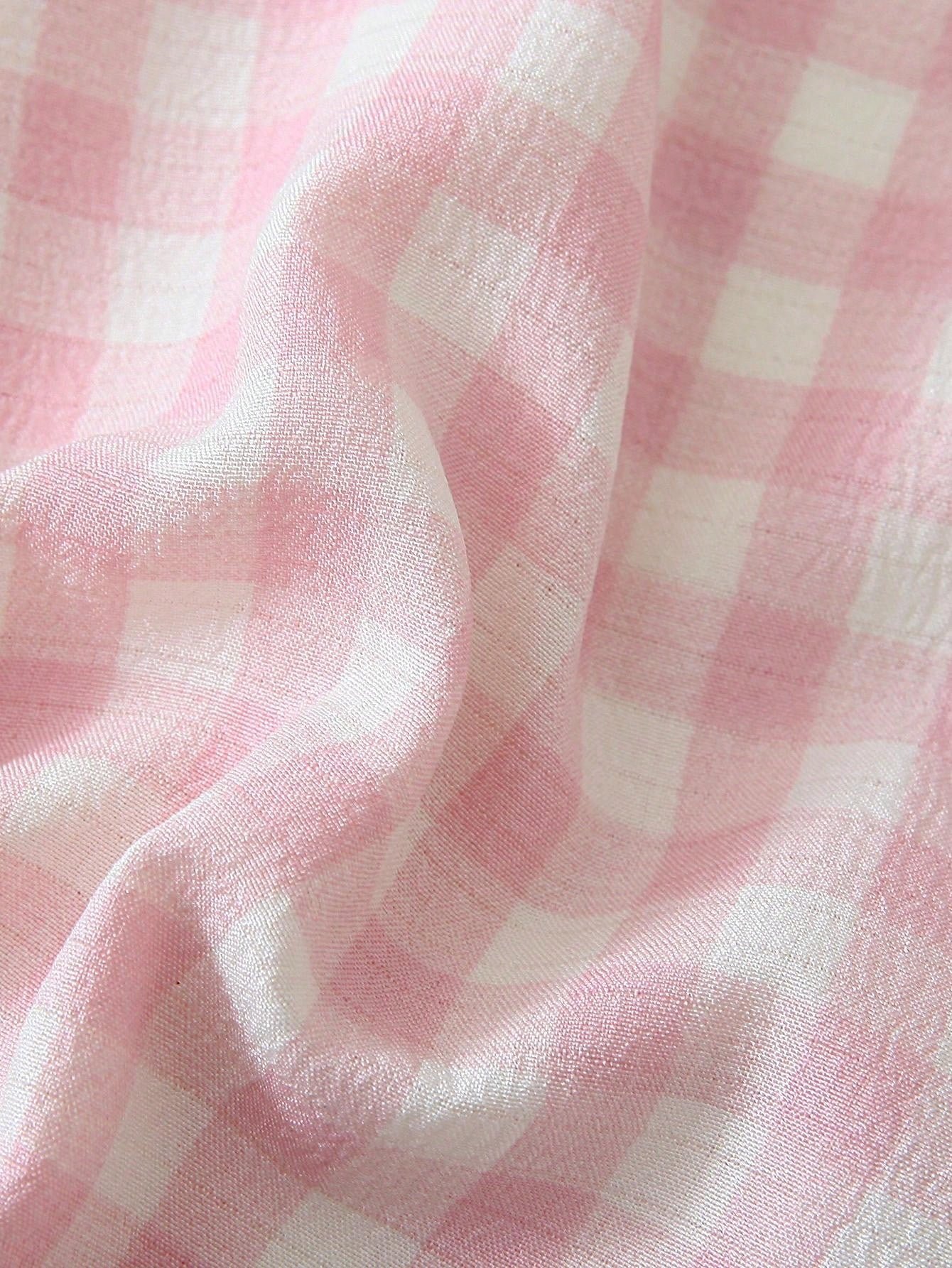 Gingham Pyjama Set