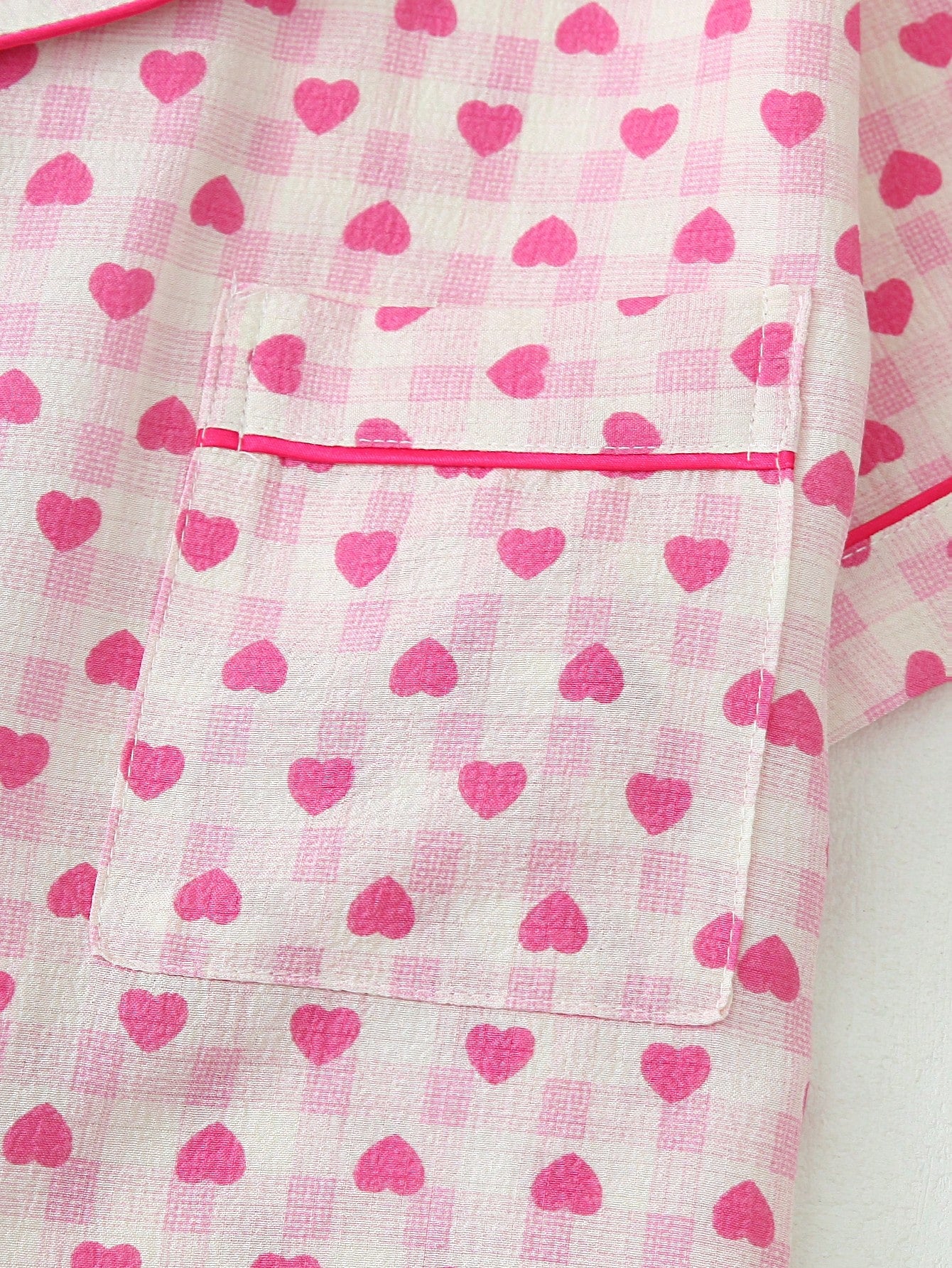 Gingham Pyjama Set