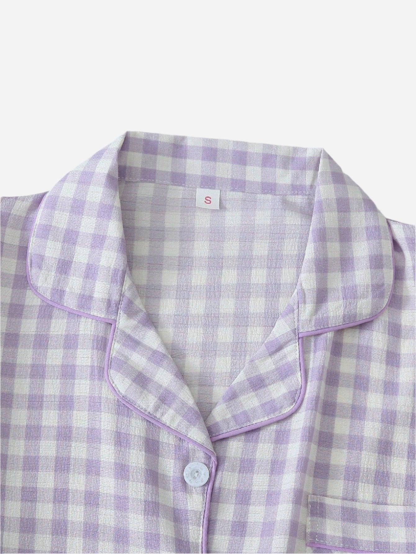 Gingham Pyjama Set