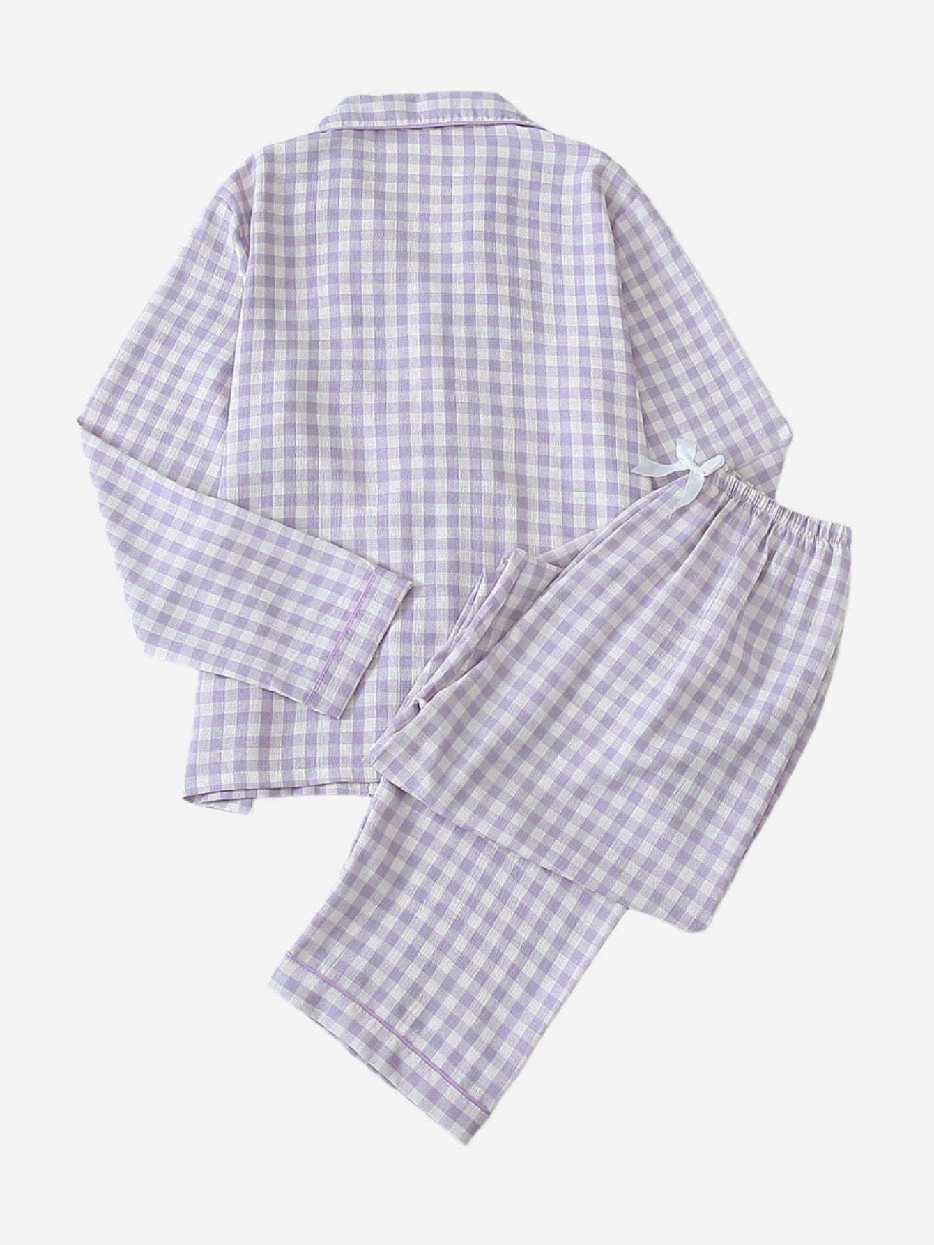 Gingham Pyjama Set
