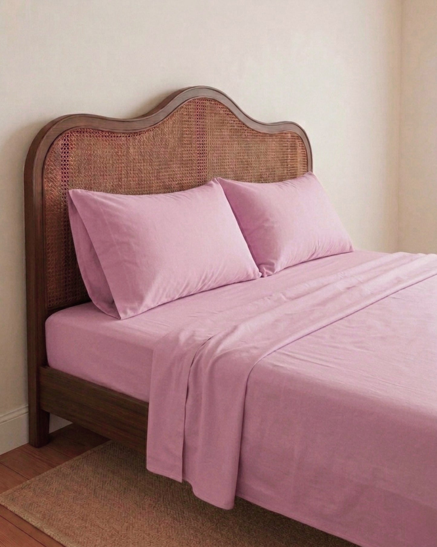 Lightweight Pink Flat Sheet
