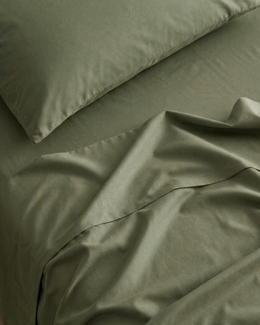 Lightweight Khaki Flat Sheet