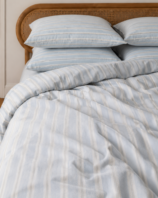 Tabitha Washed Cotton Quilt Cover Set