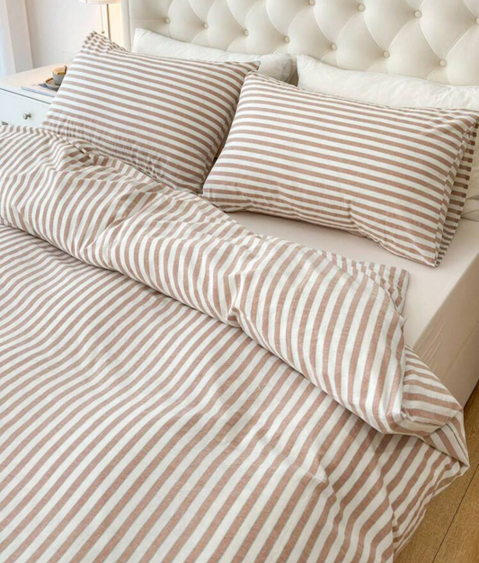 Tabitha Washed Cotton Quilt Cover Set