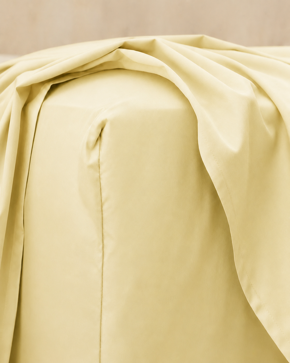 Lightweight Yellow Fitted Sheet