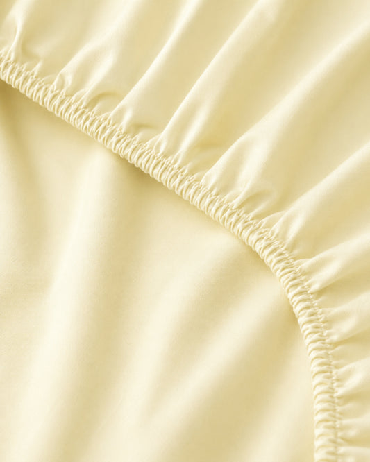 Lightweight Yellow Fitted Sheet