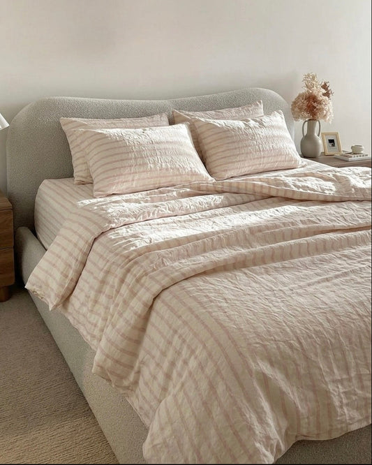 Tabitha Washed Cotton Quilt Cover Set
