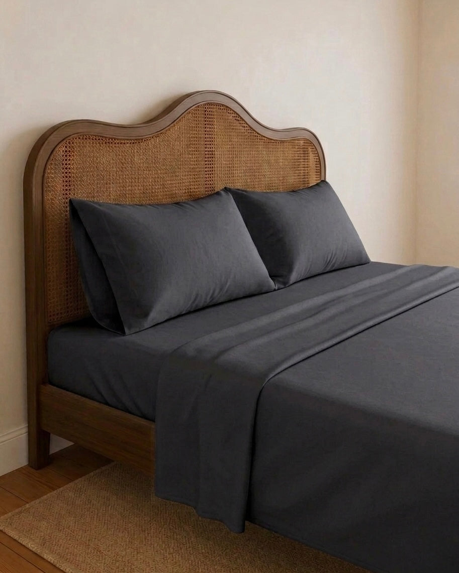 Lightweight Black Flat Sheet