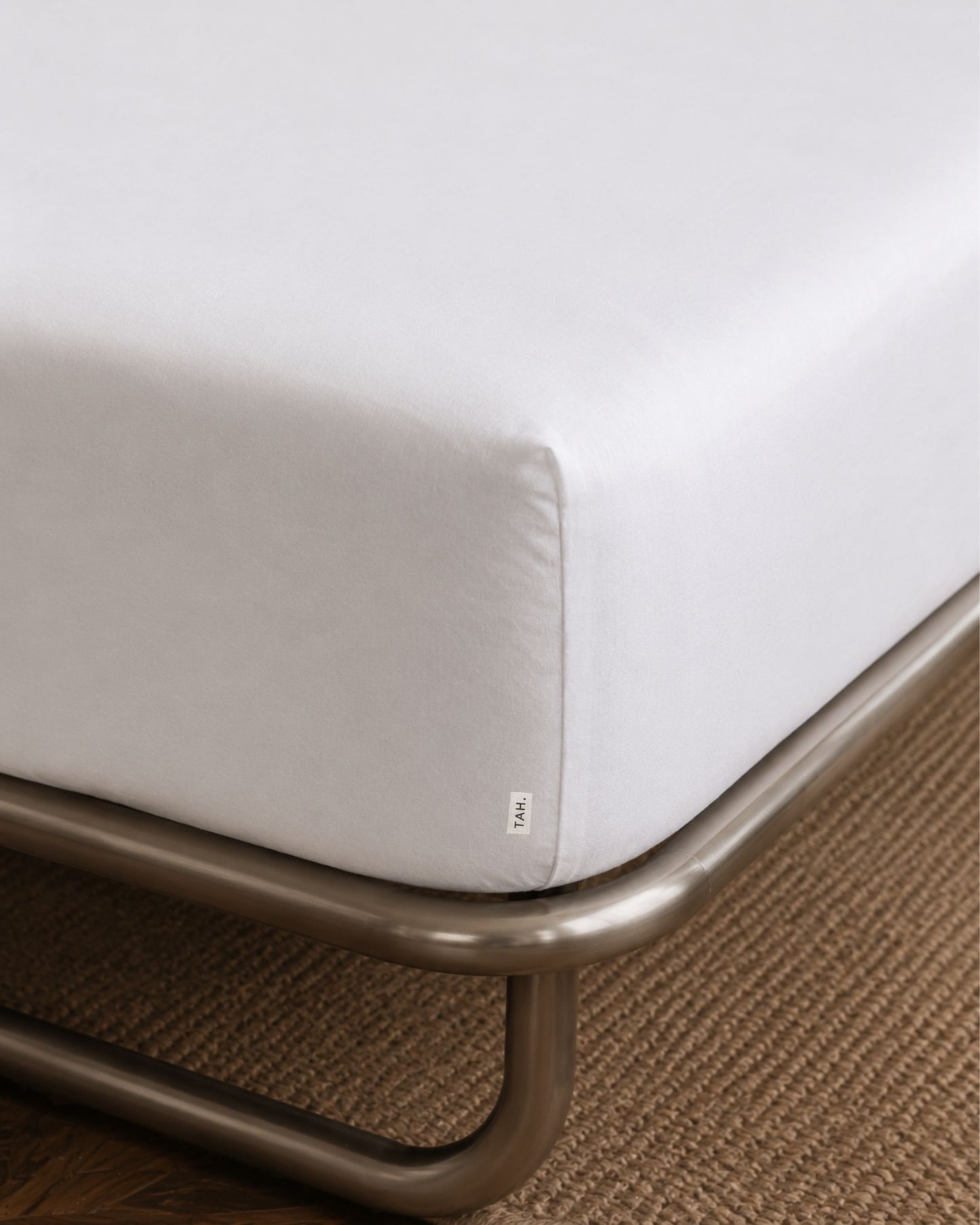 Talia White Fitted Sheet