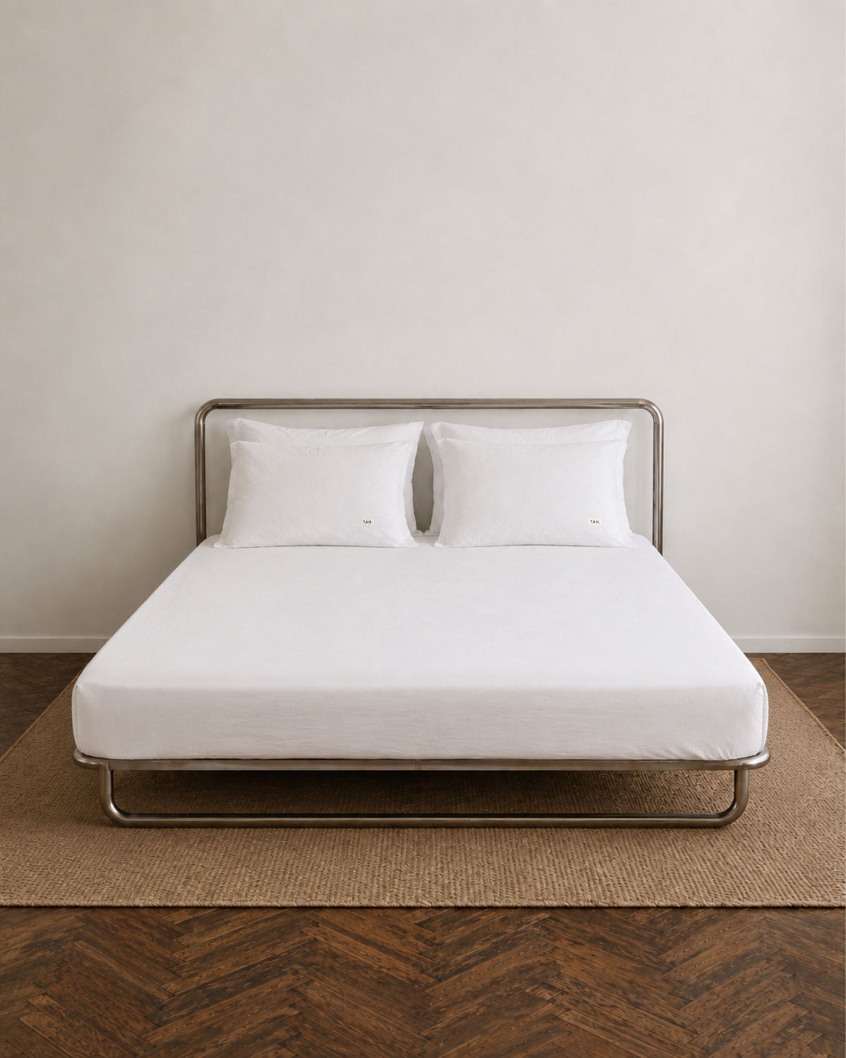 Talia White Fitted Sheet