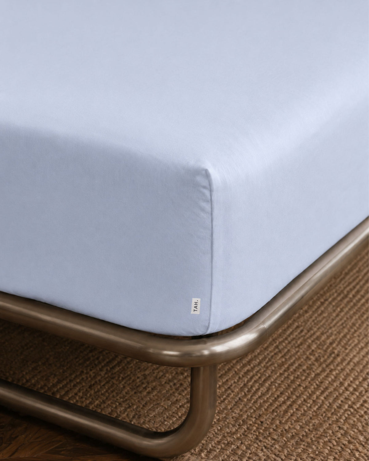 Talia Blue Fitted Sheet