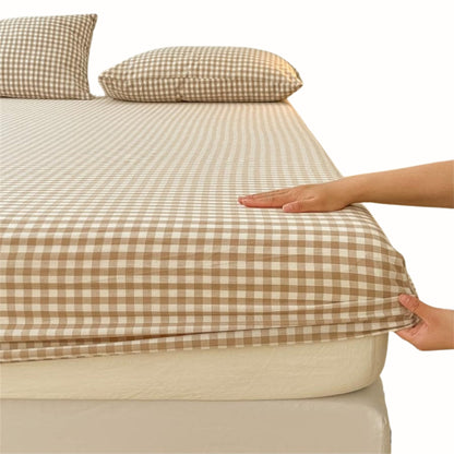 Gingham Fitted Sheet