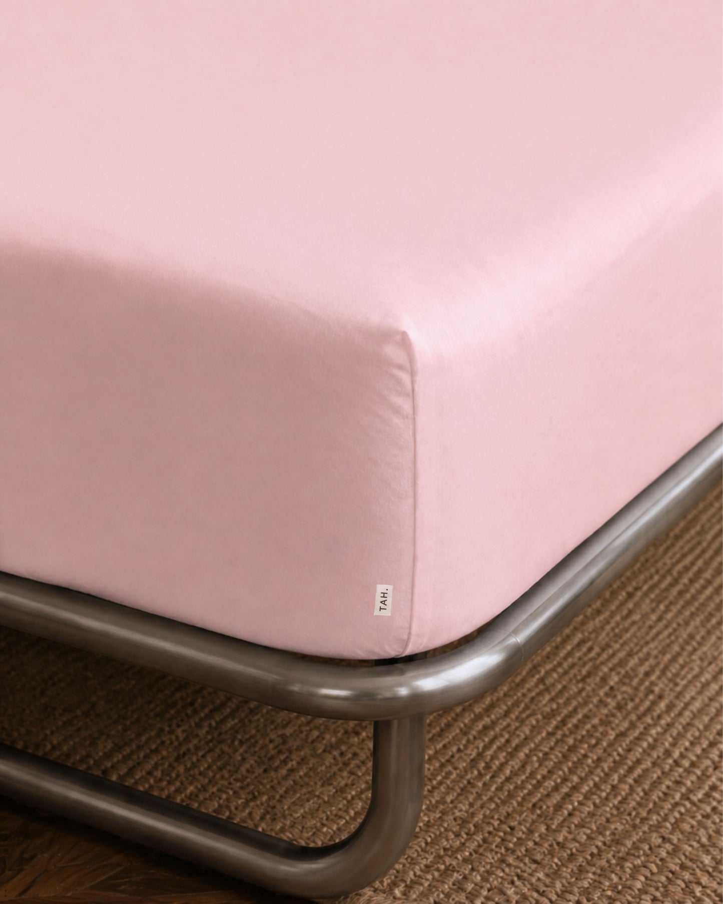 Talia Pink Fitted Sheet
