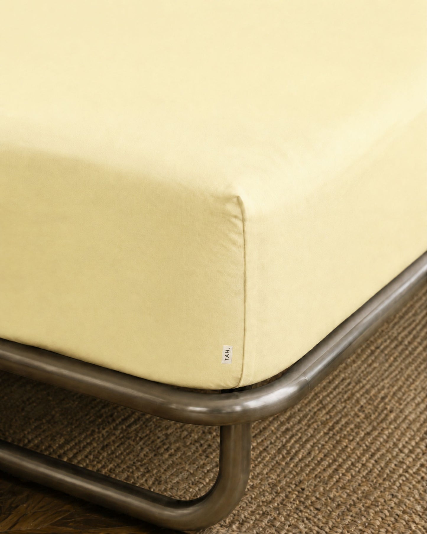 Talia Yellow Fitted Sheet