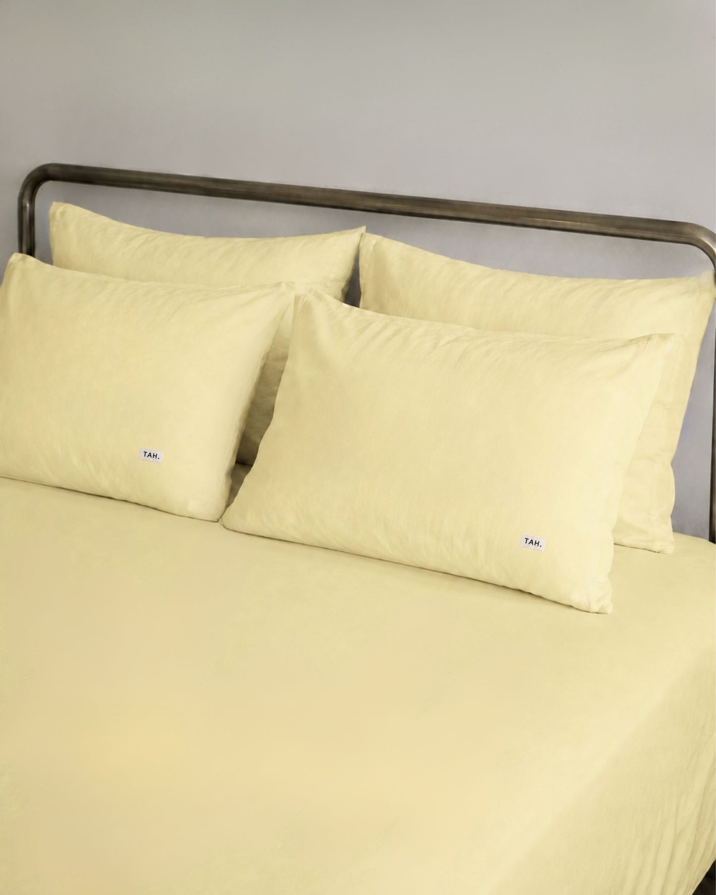 Talia Yellow Pillowcase Set