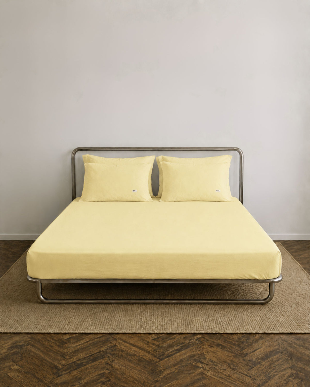 Talia Yellow Fitted Sheet