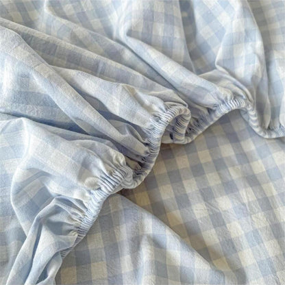 Gingham Fitted Sheet