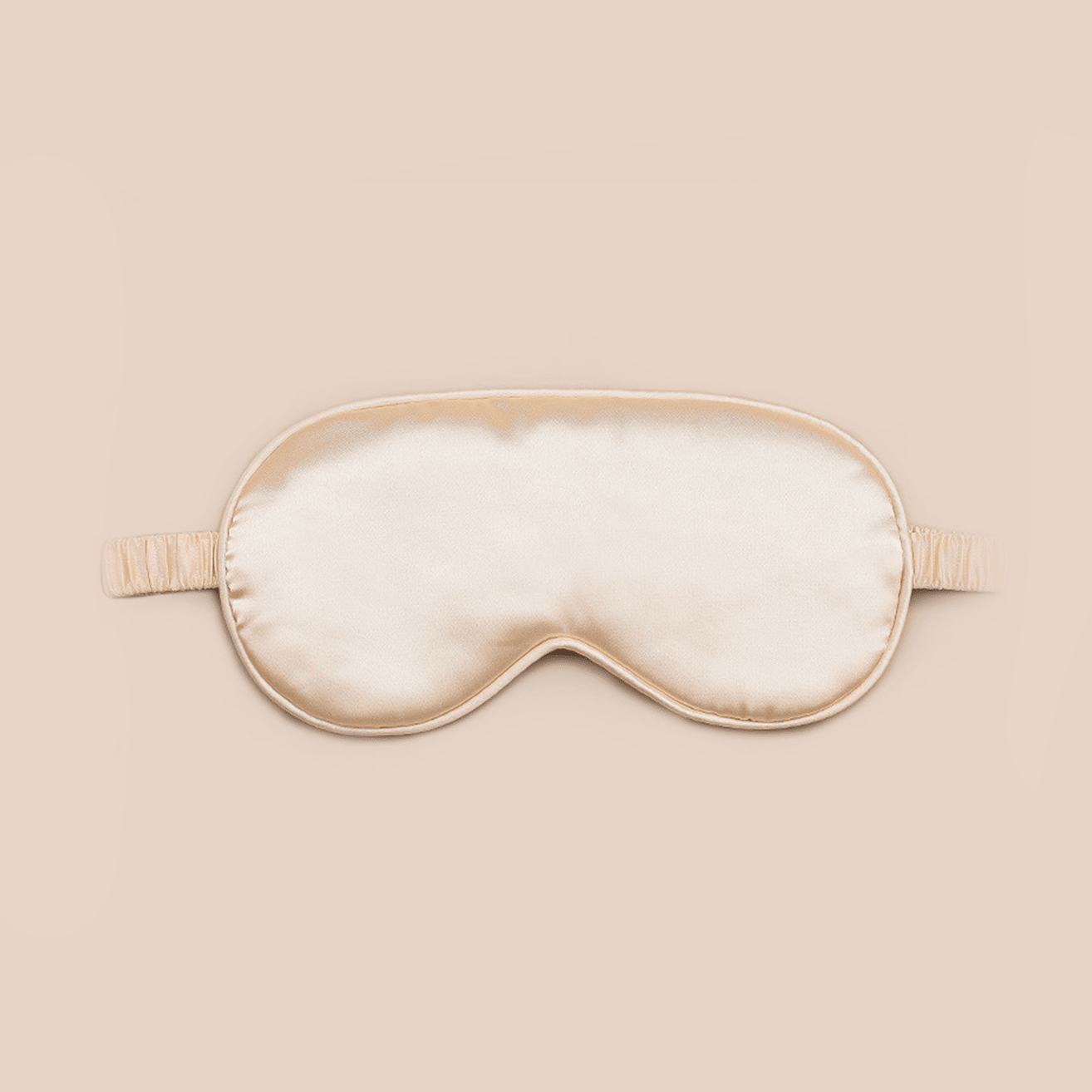 Champagne Satin Sleep Mask