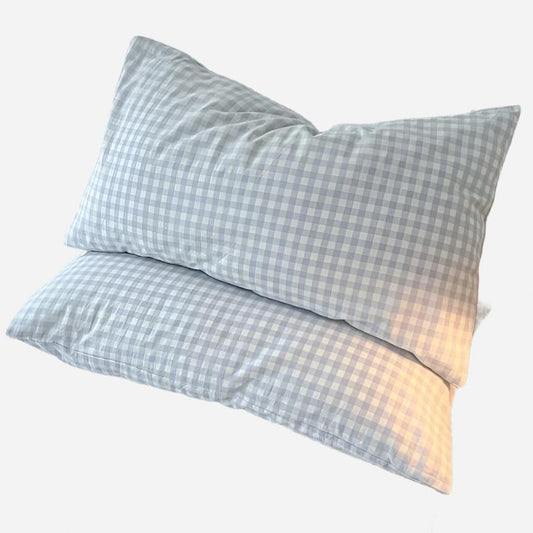 Gingham Pillowcase Set