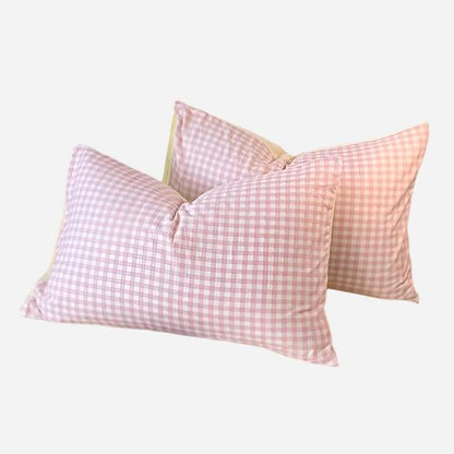 Gingham Pillowcase Set