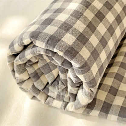 Gingham Fitted Sheet