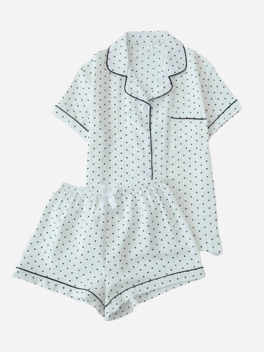 Polka Dot Pyjama Set