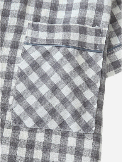 Gingham Pyjama Set