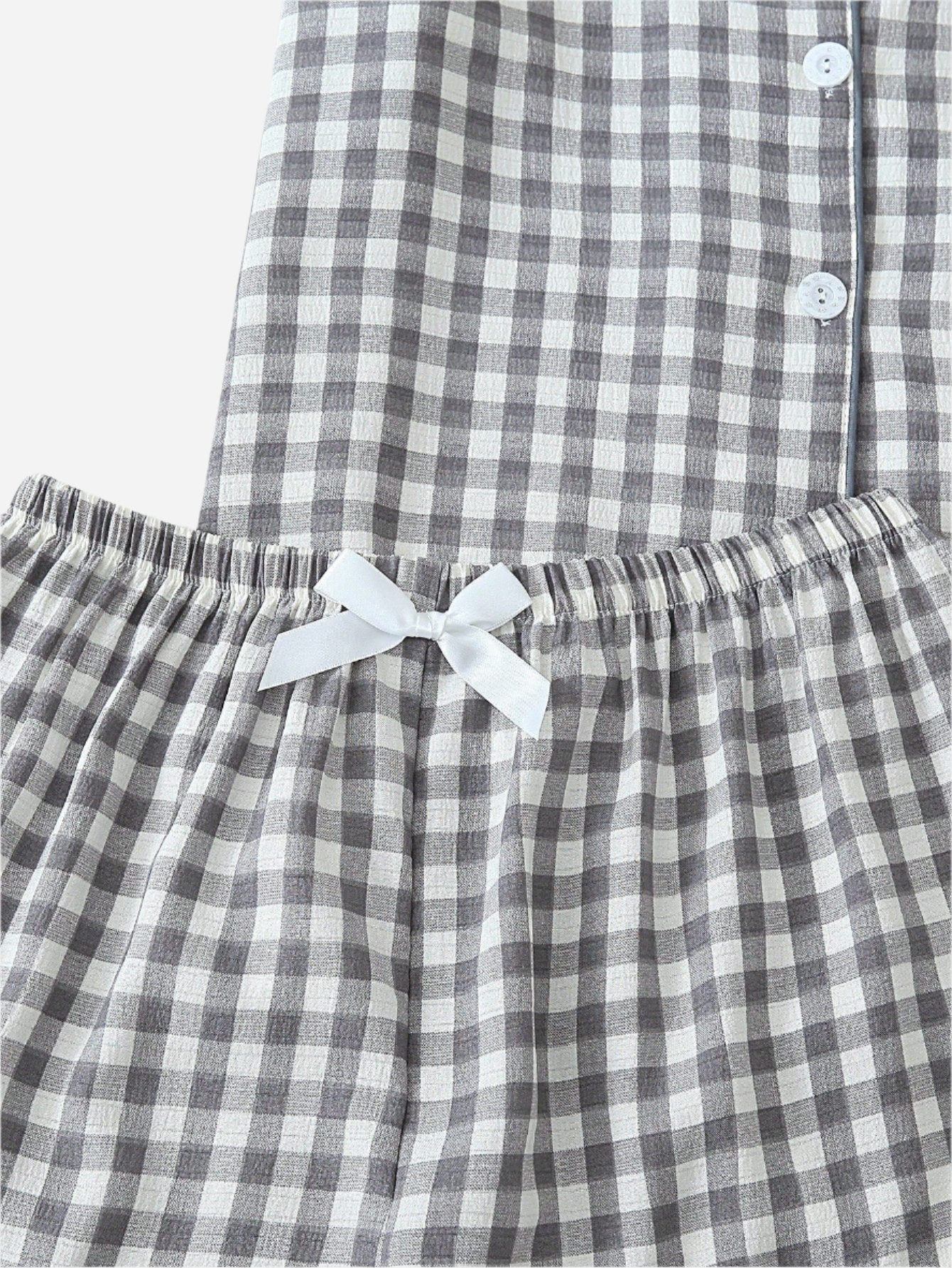 Gingham Pyjama Set