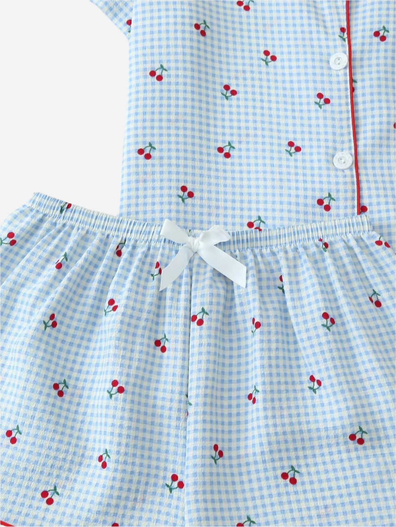 Gingham Pyjama Set