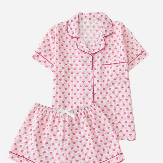 Gingham Pyjama Set