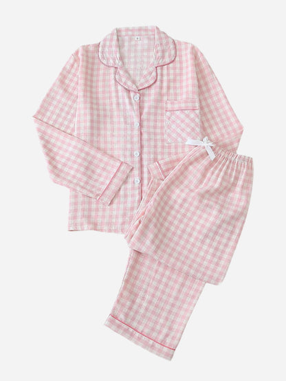 Gingham Pyjama Set