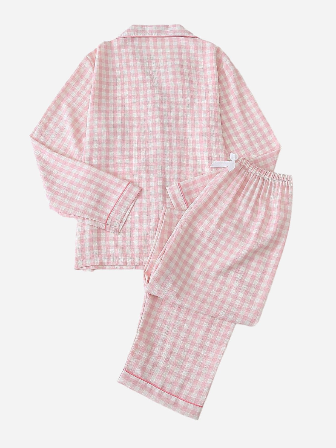 Gingham Pyjama Set