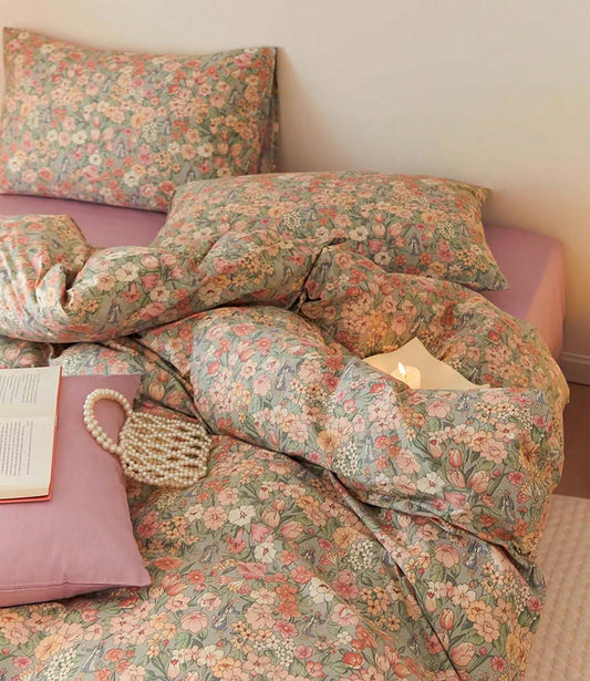 Willene Cotton Quilt Cover Set
