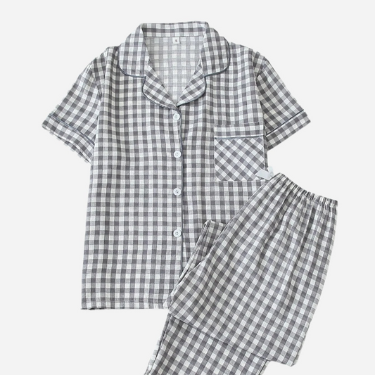 Gingham Pyjama Set