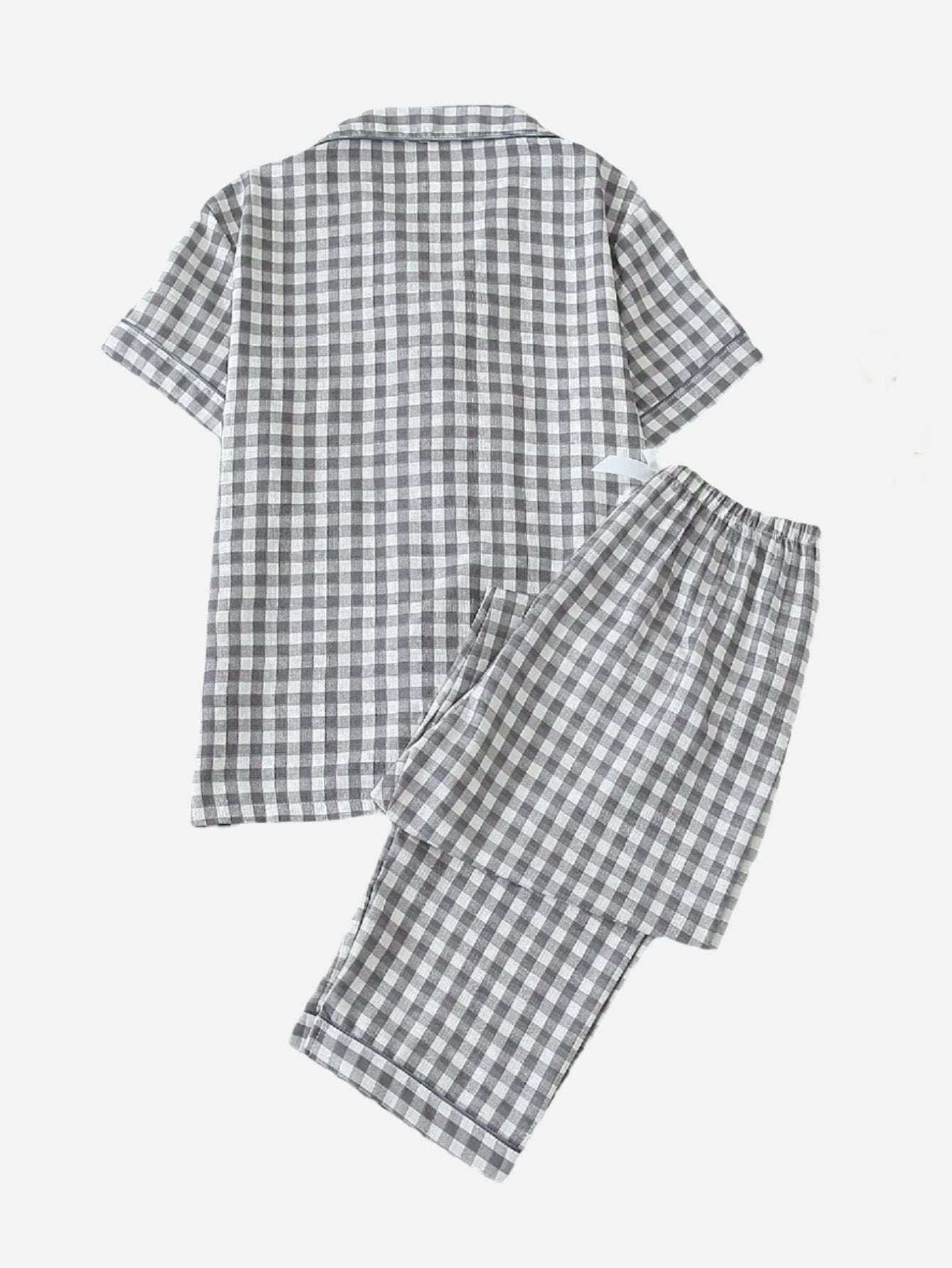 Gingham Pyjama Set