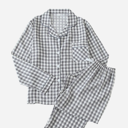 Gingham Pyjama Set