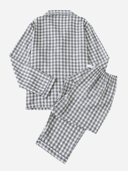 Gingham Pyjama Set