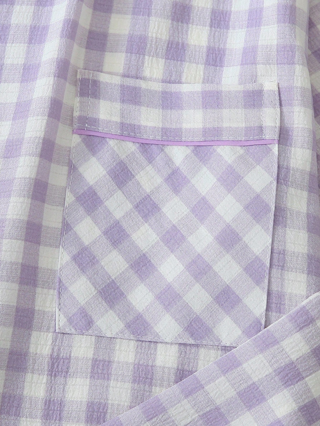 Gingham Pyjama Set