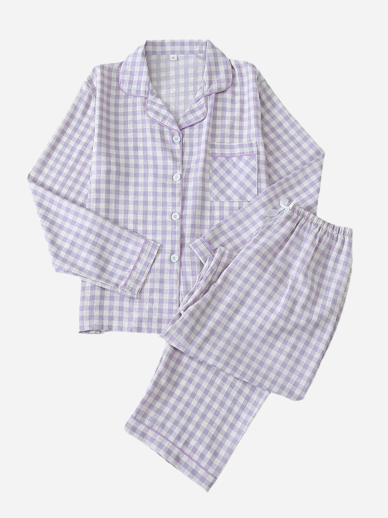 Gingham Pyjama Set