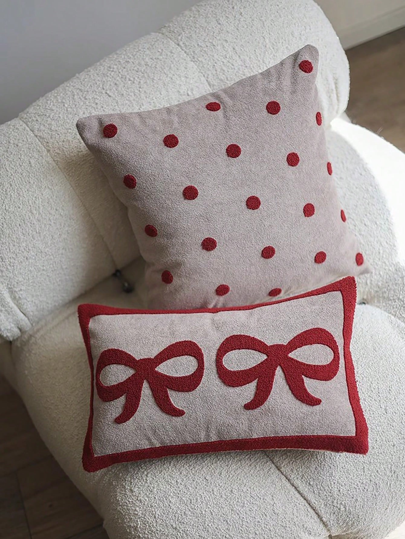 Bow Cushion Cover