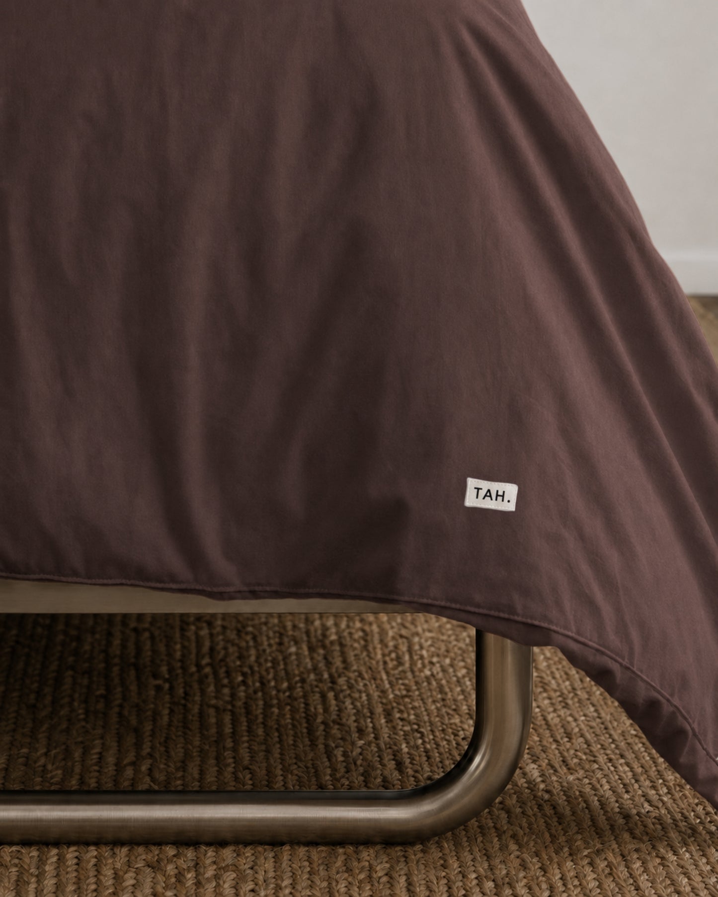 Talia Brown Quilt Cover Set